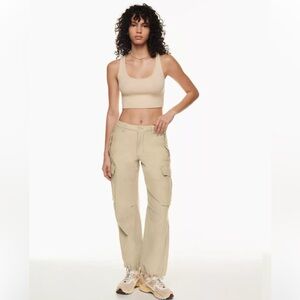 TNA Supply  Cargo Pant. Color is Gd humus beige. Size 4 short version.